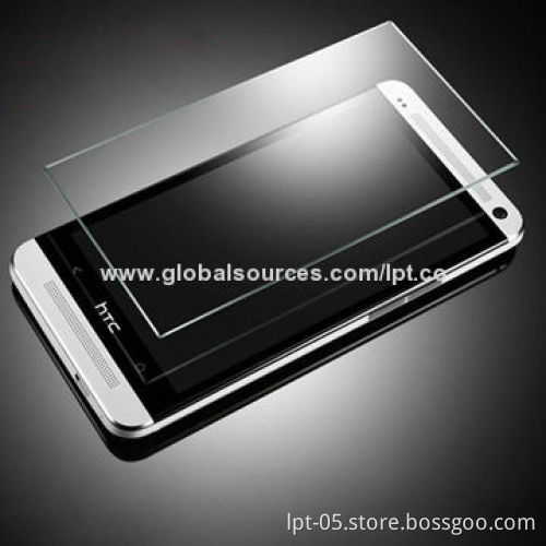 Tempered Glass Screen Protective Guard Film, Shatter Scratch-proof Protector for HTC ONE M7